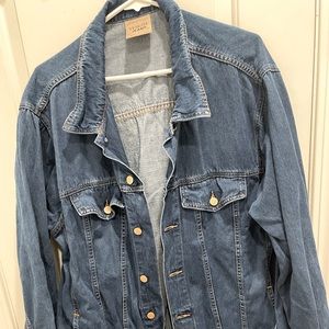 Lane Bryant Classic Blue Denim Jean Jacket
